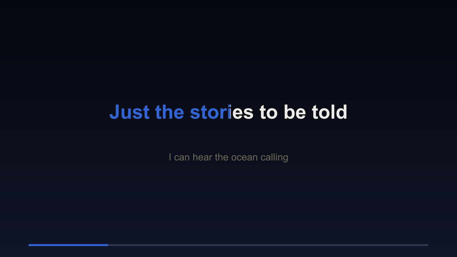 Karaoke frame in the Karaoke machine look with blue sung words